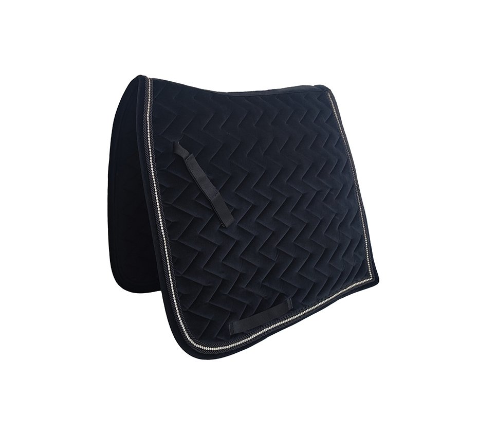 Skin Friendly Saddle Pad Velvet Dressage