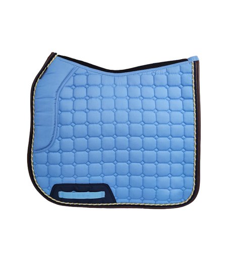 Dressage Saddle Pad Light Blue Octagon