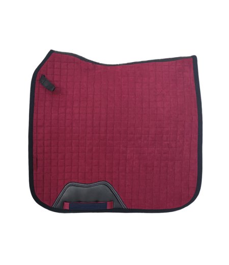 Saddle Pad Basic Suede Dressage Leather