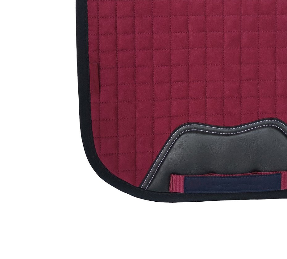Saddle Pad Basic Suede Dressage Leather_5