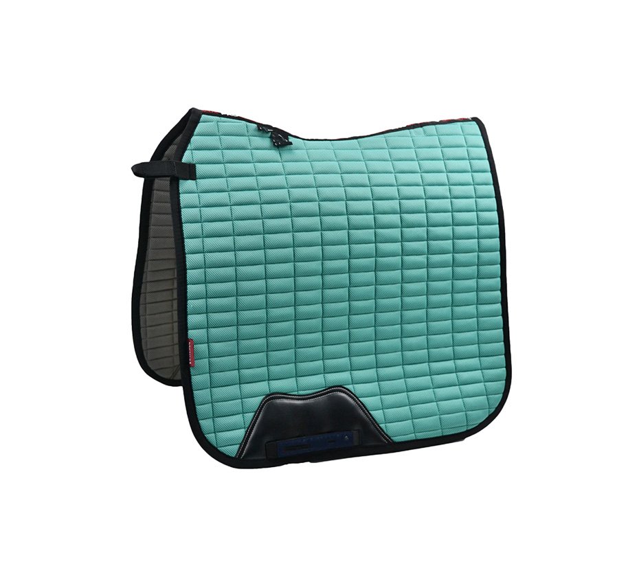Green Anti-microbial Dressage Saddle Pad