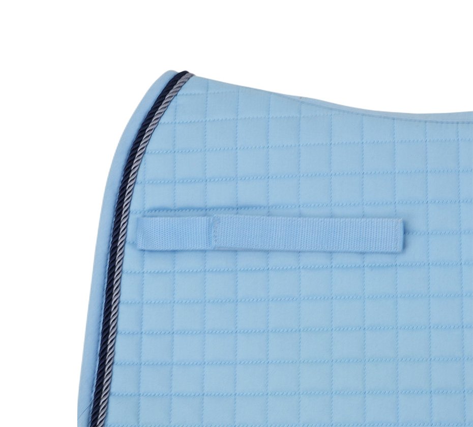 Saddle Pad Dressage Cob Light Blue 4