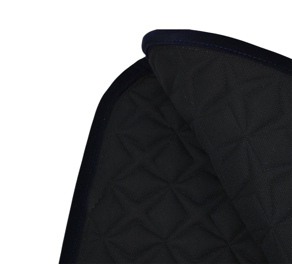 Navy Corduroy Dressage Saddle Pad