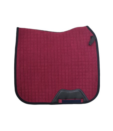 Saddle Pad Basic Suede Dressage Leather