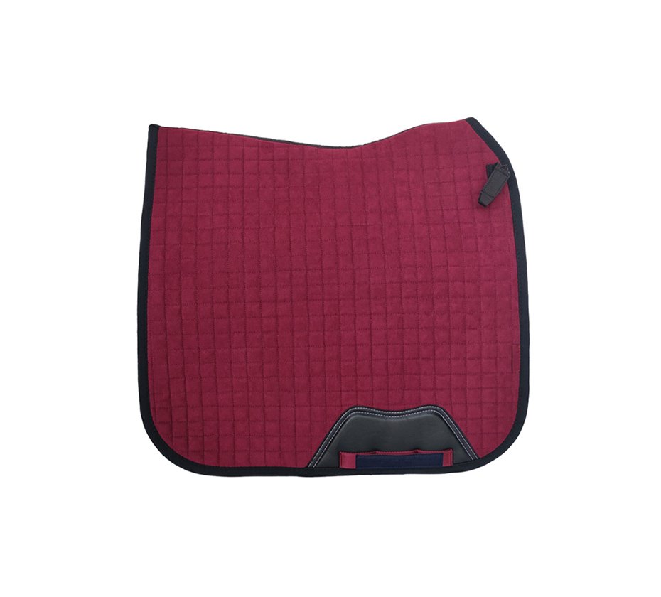 Saddle Pad Basic Suede Dressage Leather