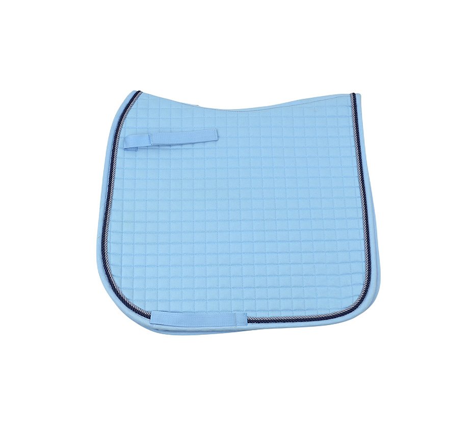 Saddle Pad Dressage Cob Light Blue