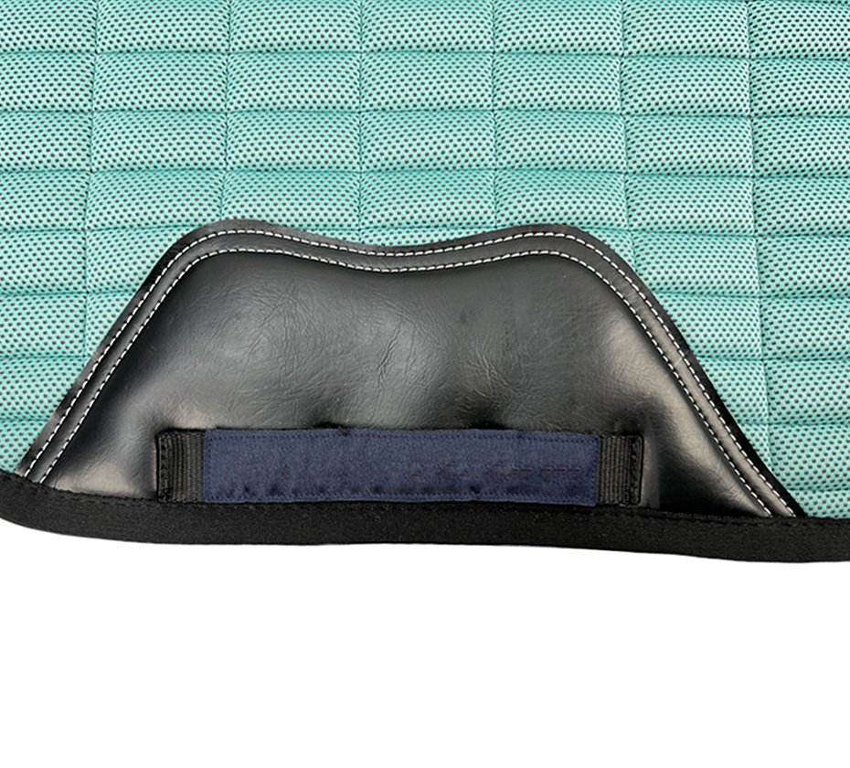 Green Anti-microbial Dressage Saddle Pad
