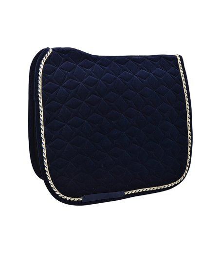 Saddle Pad Corduroy Dressage Navy