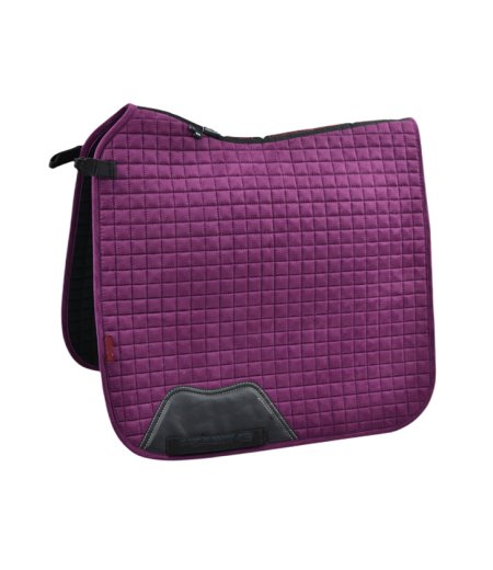 Saddle Pad Dressage Suede Square Quilt