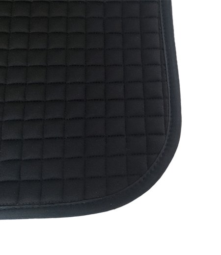 Saddle Pad Basic Suede Dressage Leather 1