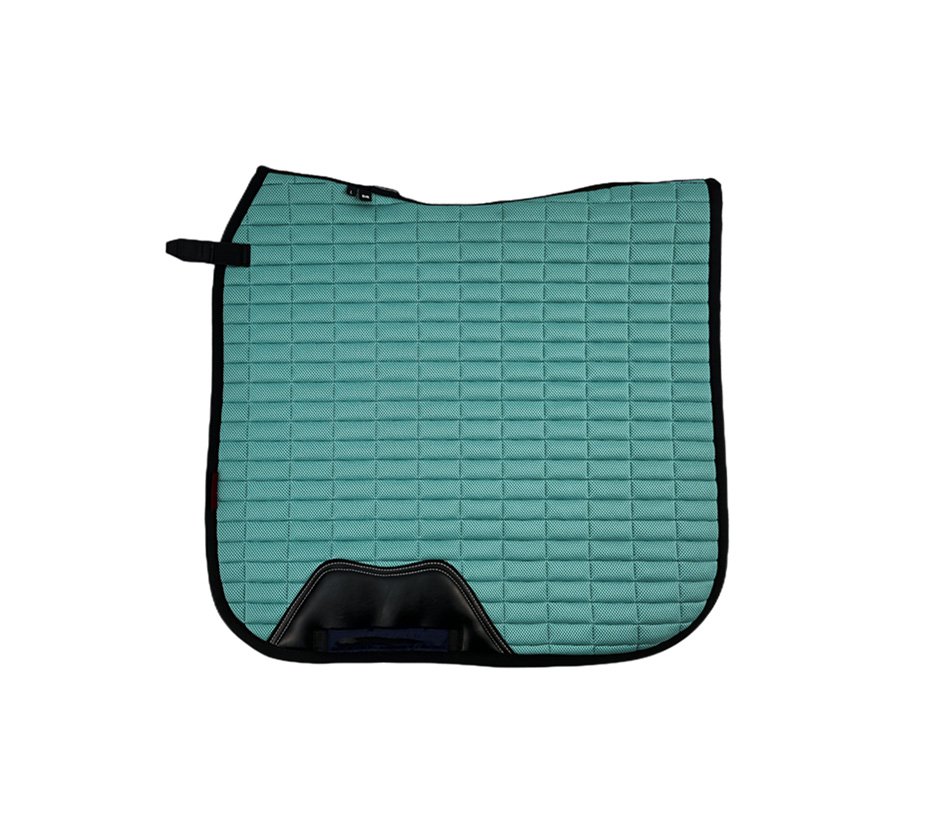 Green Anti-microbial Dressage Saddle Pad
