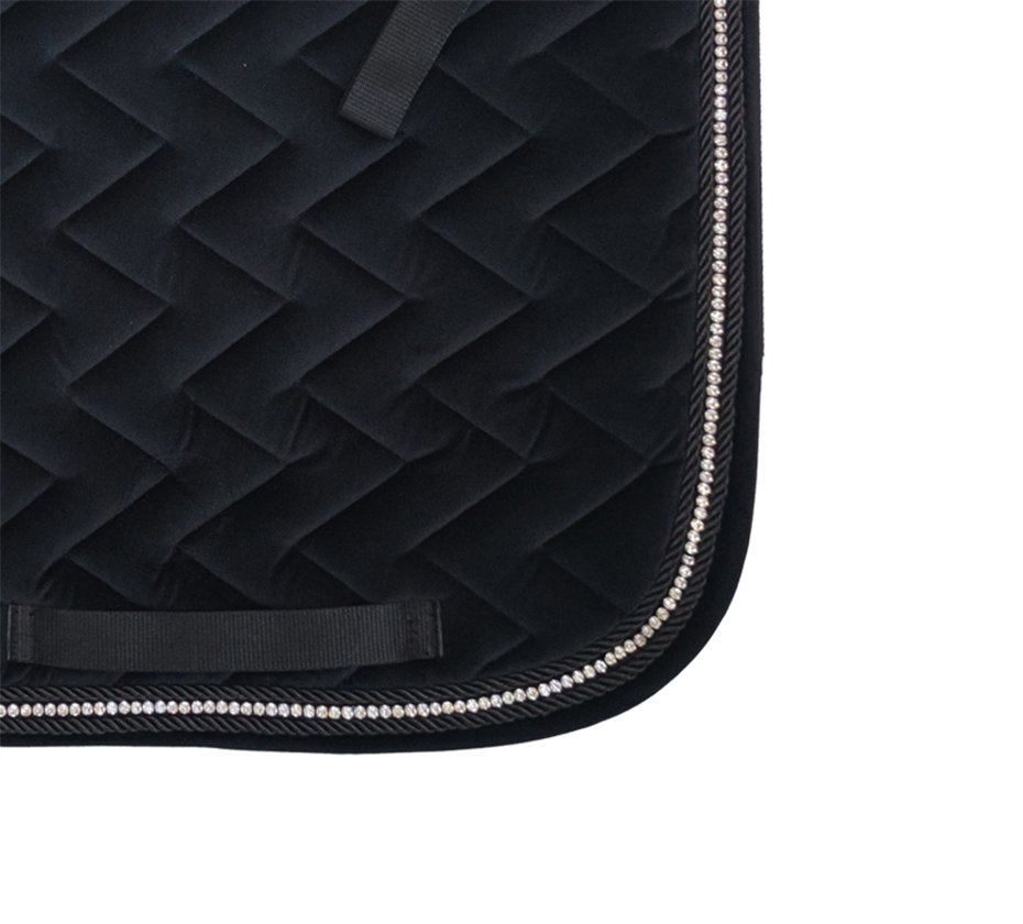 Skin Friendly Saddle Pad Velvet Dressage