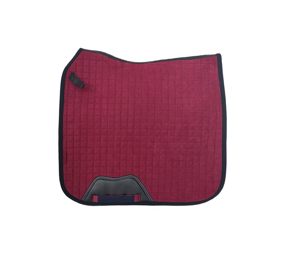 Saddle Pad Basic Suede Dressage Leather