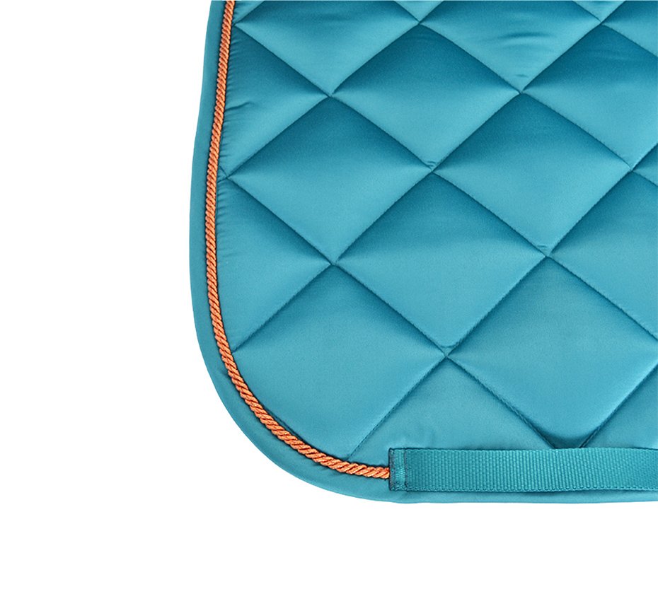 Saddle Pad Dressage Satin Diamond Quilt3
