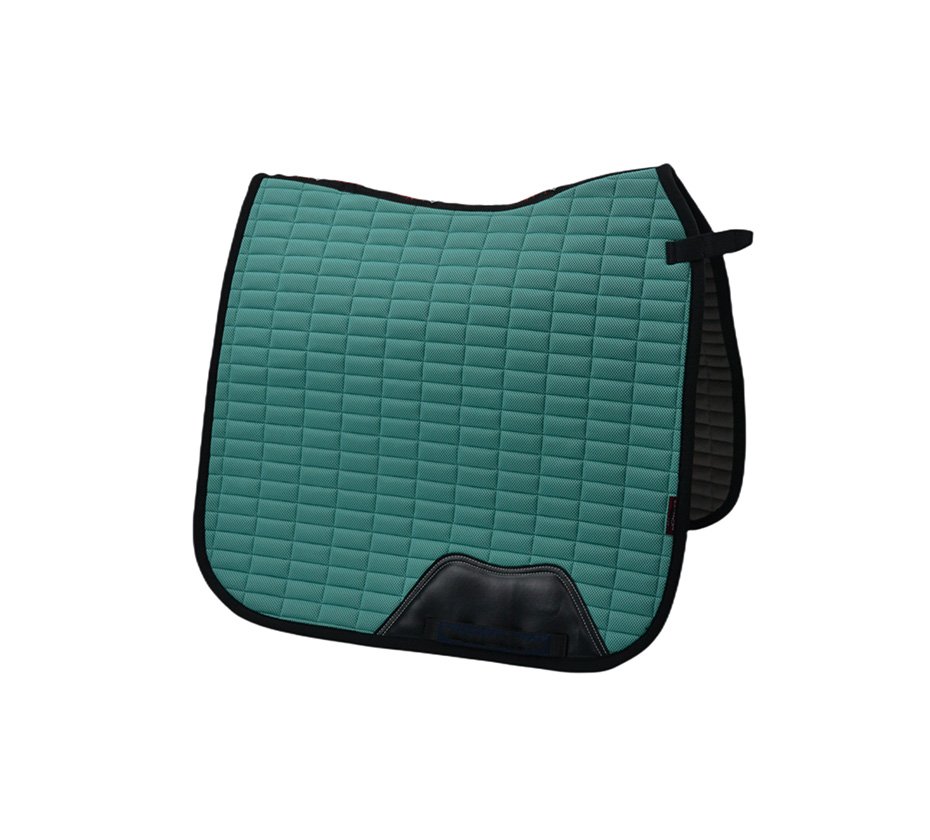 Green Anti-microbial Dressage Saddle Pad