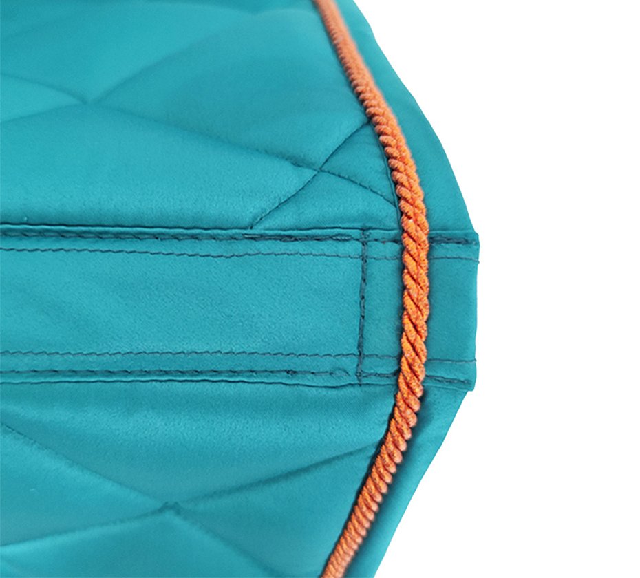 Saddle Pad Dressage Satin Diamond Quilt