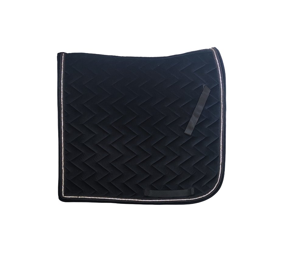 Skin Friendly Saddle Pad Velvet Dressage