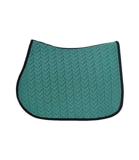 Saddle Pad Fishbone Quilt Jumping