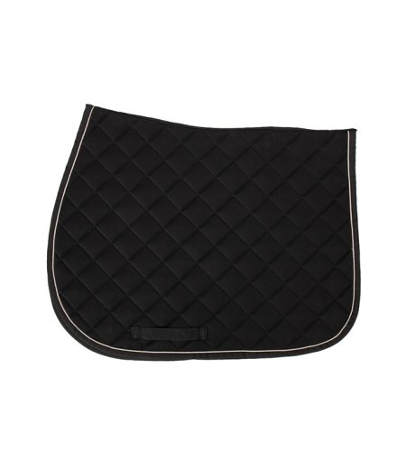 Saddle Pad Jumping Diamond Quilt Black