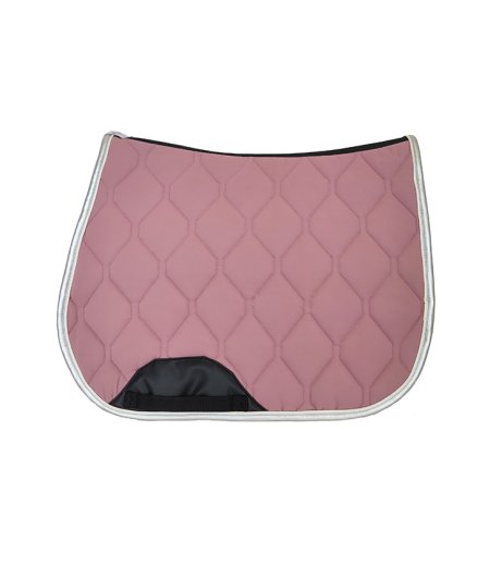 Saddle Pad Jumping Full Silver Leather