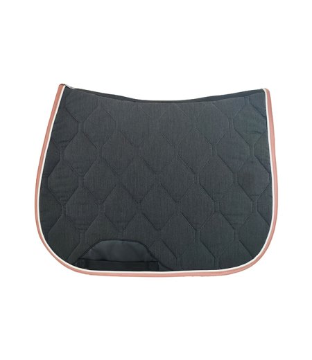 Saddle Pad Jumping Mesh Dark Grey