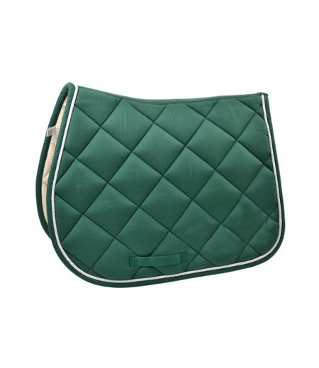 Saddle Pad Jumping Diamond Quilt Green