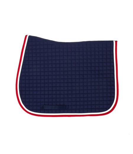 Saddle Pad Jumping Square Contrast Color