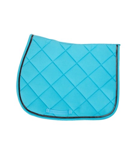 Saddle Pad Jumping Diamond Quilt Blue