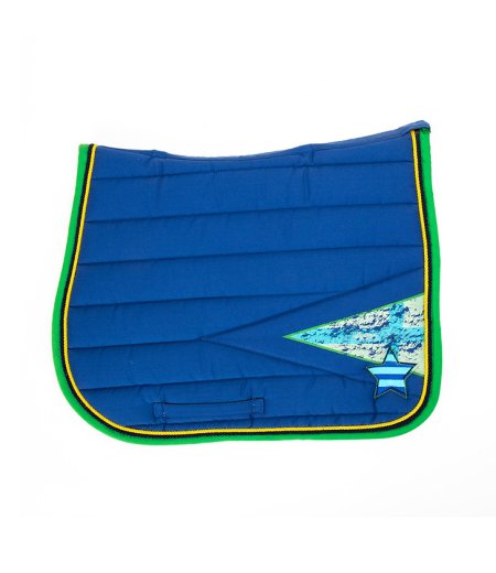 Saddle Pad Jumping Full Embroidery Star