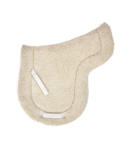 Numnah Jumping Sheepskin Natural White