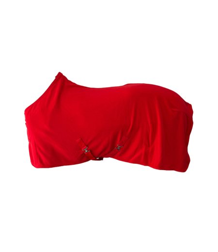 Horse Cooler Rug Fleece Red