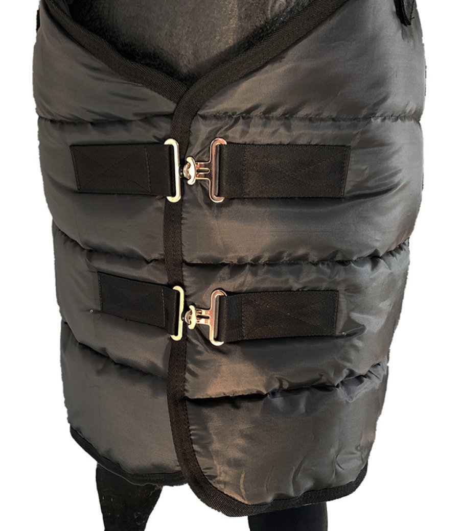 Horse Stable Rug Winter Blanket Black