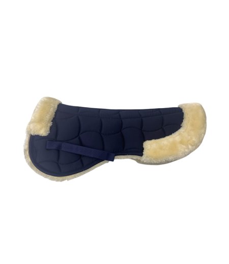 Half Pad Navy Fake Fur