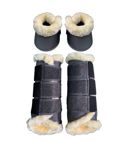 Horse Brushing/Bell Boots Matching Set