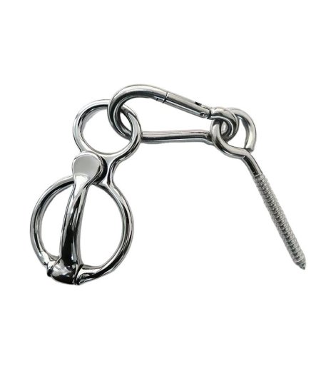 Horse Tie Ring Stainless Steel
