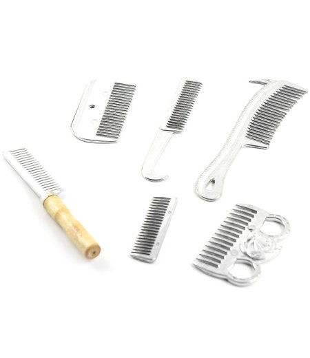 Horse Mane & Tail Comb Aluminium Alloy