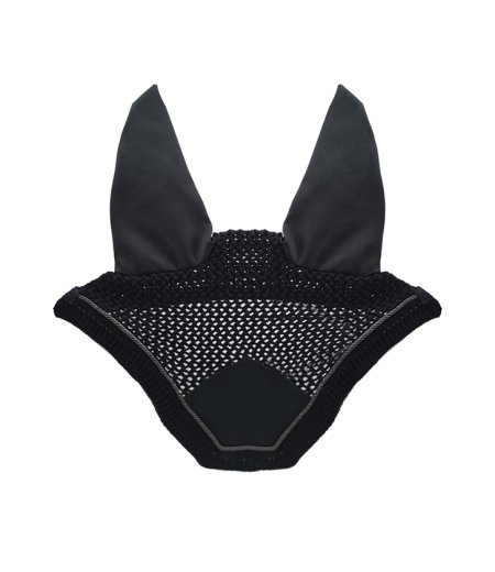 Horse Fly Veil Crochet Black