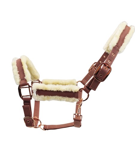 Horse Halter Nylon Fake Fur