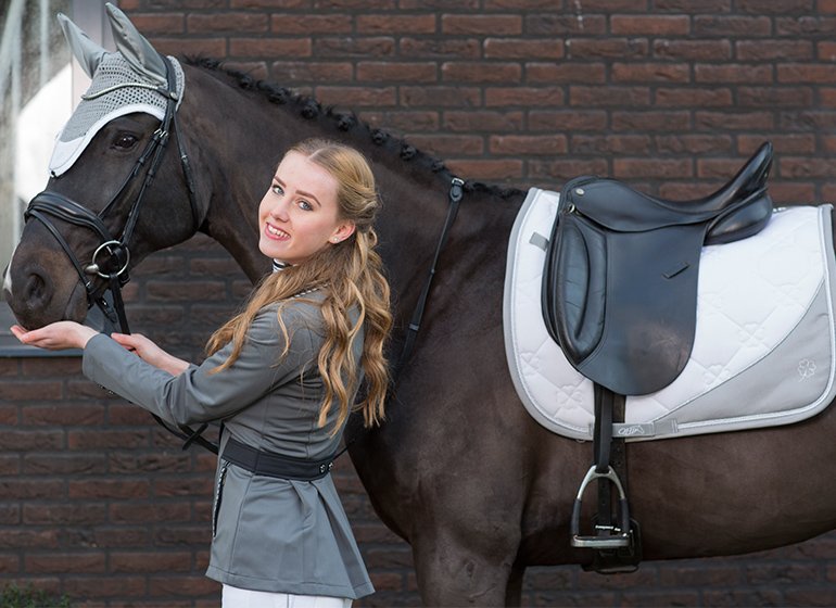 Unique Jumping Saddle Pad Diamond  