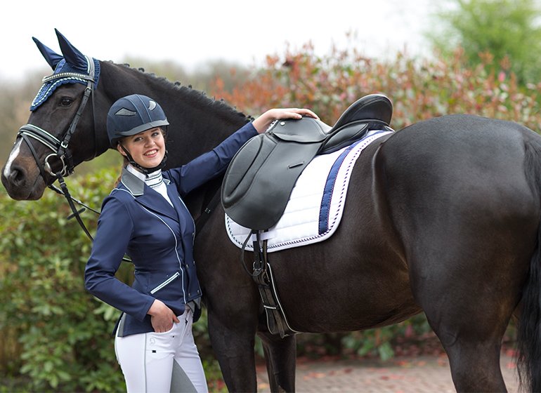Classic Jumping Saddle Pad Square 