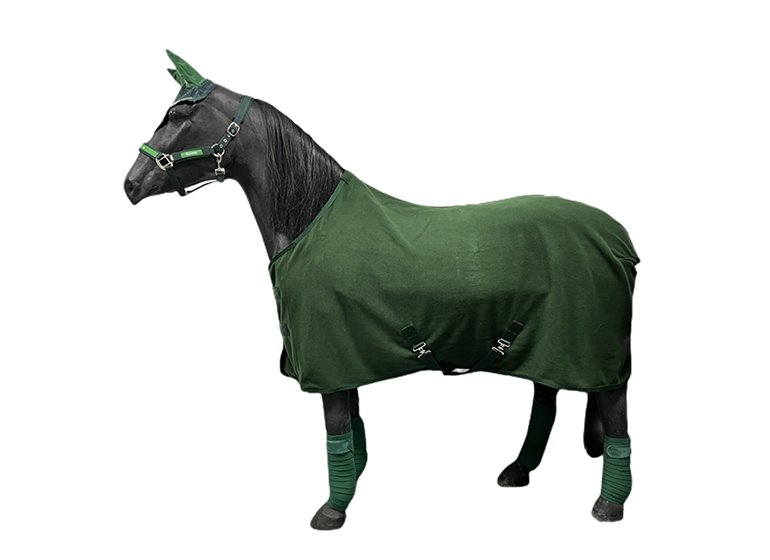 Horse Rug Fleece Matching Set Green